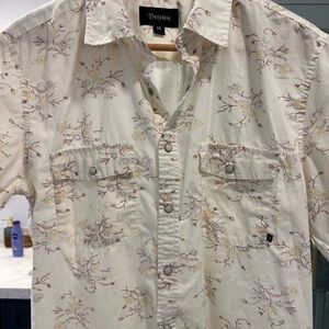 Brixton Cream Floral Shirt